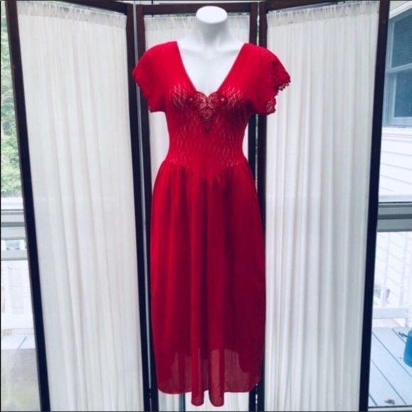 Vintage Cinema Etoile Lace Top Slip - Picture 1 of 9